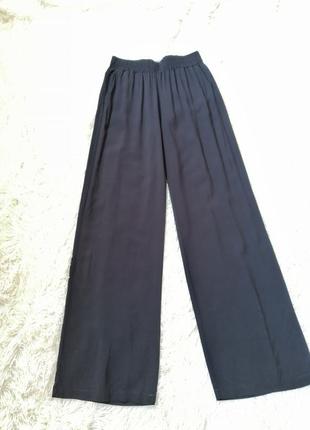 Летние длинные брюки палаццо хлопок літні довгі штани палаццо бавовна3 фото