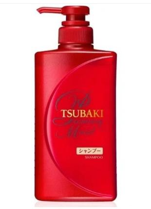 Shiseido tsubaki premium moist shampoo увлажняющий шампунь премиум-класса, 490 мл1 фото