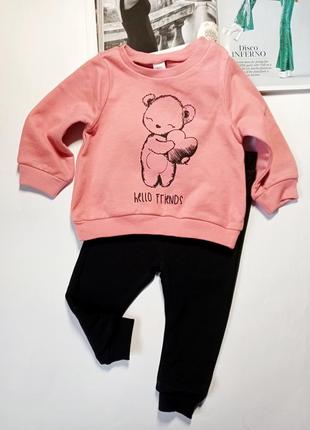 Комплект для дівчинки 68-74