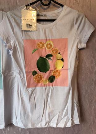Футболка monte cervino italy цитрус
