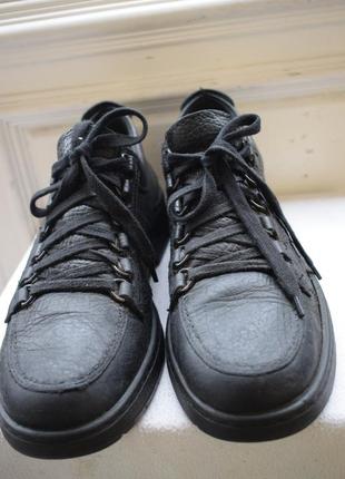 Кожаные туфли мокасины полуботинки fretz men швейцария р. 45 30 см3 фото