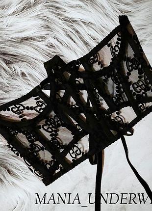 Стильный корсет с принтом от mania_underwear