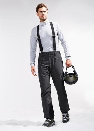 Роскошные высокотехнологичные мужские лыжные брюки, брюки от tcm tchibo (чибо), нижняя, l-xl