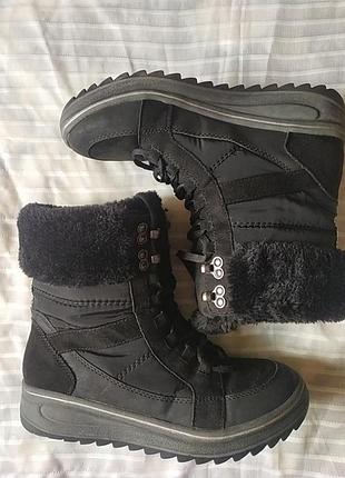 Сапожки дутики на меху.