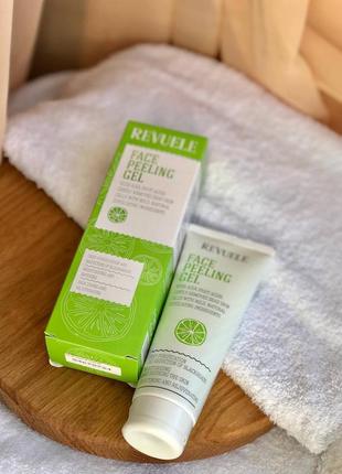 Гель-пілінг для обличчя revuele з фруктовими кислотами ана, 80 мл