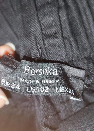 Короткая джинсовая юбка bershka2 фото