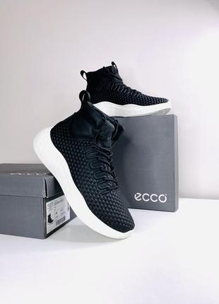 Чоловічі шкіряні кросівки ecco therap mid-cut хайтопи, подарунок для чоловіка, хлопця 42,43,44