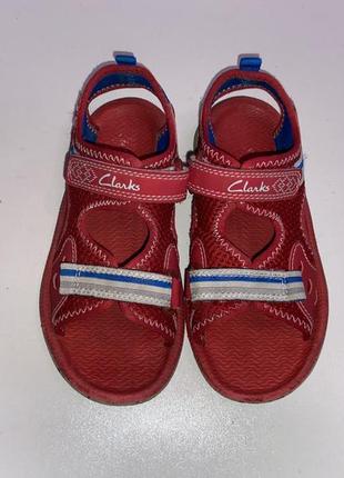 Босоножки, сандалии clarks doodles, р-р 9, на ножку до 17 см.