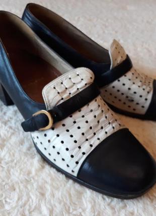 Винтажные кожаные туфли, очень удобные