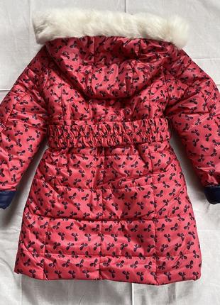 116р. куртка на девочку, пуховик, пальто зима / деми5 фото