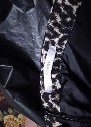 Стильна спідниця з леопардовим принтом george5 фото