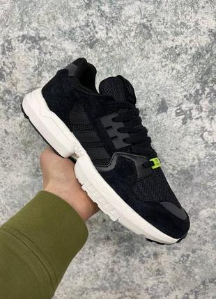 Кроссовки adidas zx torsion black white