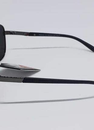 Polar eagl мужские солнцезащитные очки капли черные поляризированые