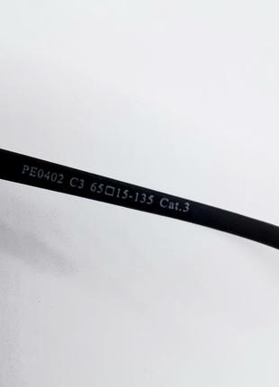 Polar eagl мужские солнцезащитные очки капли черные поляризированые