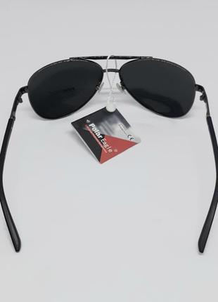 Polar eagl чоловічі сонцезахисні окуляри каплі чорні поляризовані4 фото