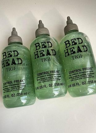 Сыворотка для гладкости и дисциплины локонов tigi bad head styl control freak