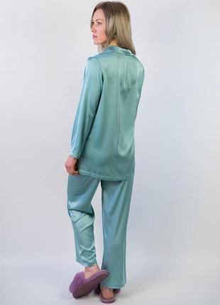 Шовкова піжама, комплект домашній шовковий армані, шёлковый домашний комплект, шёлковая пижама2 фото