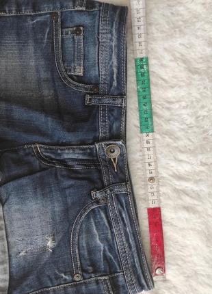 Короткие фирменные джинсовые шорты бенетон 26 benetton beneton шорты синие картки3 фото
