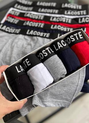 Набор мужский трусов lacoste 5 шт