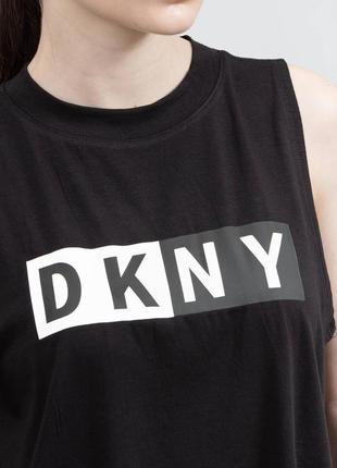 Майка футболка топ хлопковый dkny sport4 фото