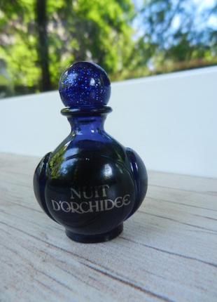 Nuit d'orchidee yves rocher, 7,5 мл вінтажна мініатюра, парфуми, edp
