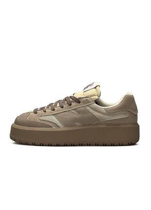 Жіночі кросівки new balance ct302 beige bone / smb