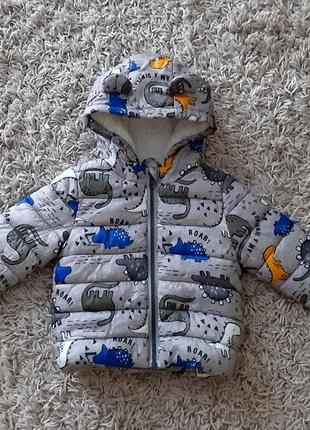 Демисезонная куртка, курточка f&f 68-74 размера.3 фото