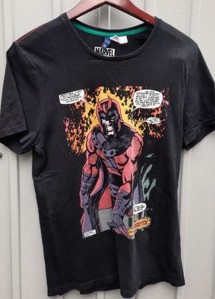 Мужская футболка h&amp;m,marvel.