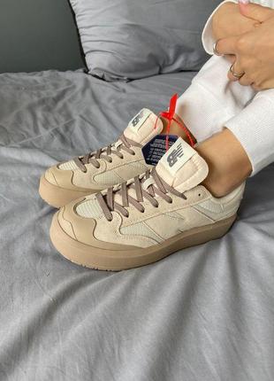 Жіночі кросівки new balance ct 302 beige bone / smb