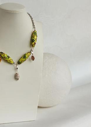 Колье керамика