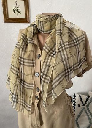 Шаль в стиле barberry 🧡 (0023)