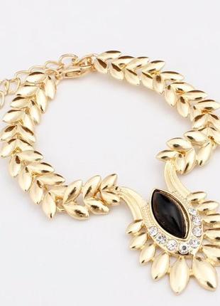 🏵елегантний браслет в стразах, новий! арт. 109126