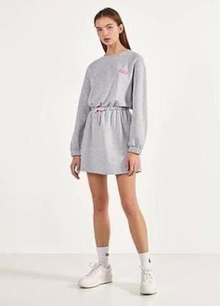 Нова трендова сукня свитшот bershka 6