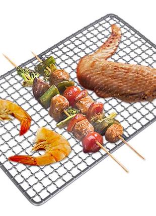 Титановая решетка барбекю / гриль boundless voyage + телескопическая трубка