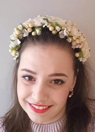 Ніжний віночок до вишиванки веночек