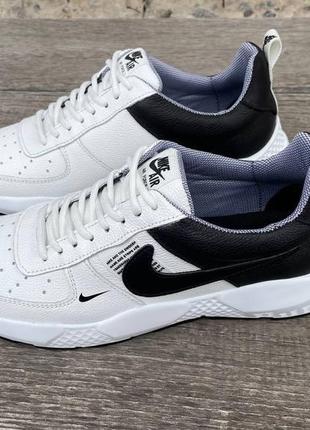 Мужские кожаные кроссовки nike кожаные кроссовки2 фото