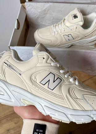 Женские кожаные кроссовки New Balance All Coasts 574 'White Arctic' leather