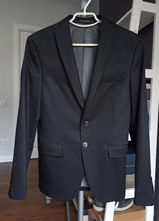 Однобортный молодежный пиджак zara