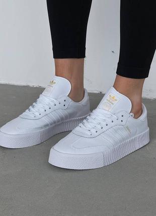 Кросівки adidas samba white