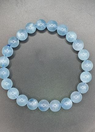 Браслет аквамарин