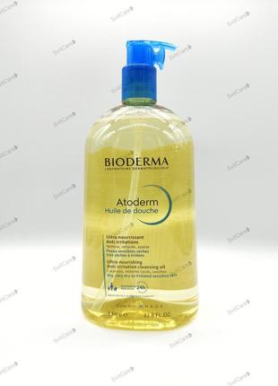 Bioderma atoderm huile de douche олія 1л