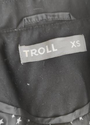 Піджак чорний жакет ідеальний стан фірмовий фірма troll top secret xs s пиджак черный укороченный с подкладкой звёздочки3 фото