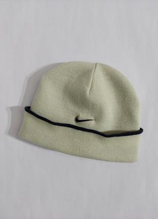 Двухсторонняя винтажная шапка nike, оригинал, вышитые лого, красивая, удобная, кэжуал6 фото
