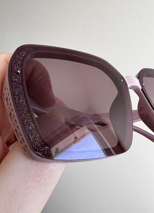 Фирменные солнцезащитные  очки  rita bradley polarized rb730 с глиттером