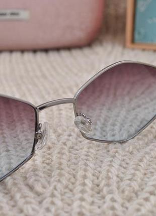 Фірмові сонцезахисні жіночі окуляри  rita bradley polarized rb8125 вузькі8 фото