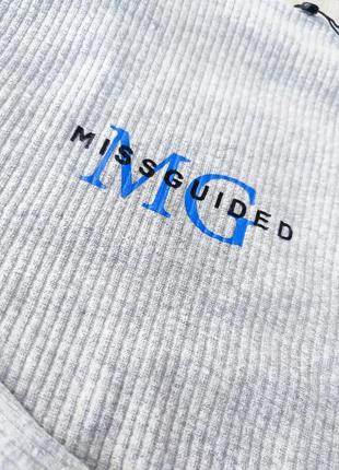 Топ в рубчик от missguided  с длинными рукавами3 фото