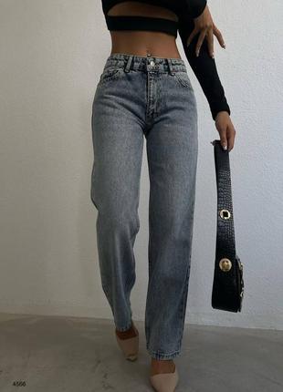 Базовые прямые джинсы2 фото