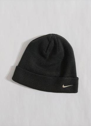 Шапка nike, оригинал, мягкая, красивая, вышитая лого, суш, тянется
