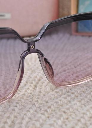 Фірмові сонцезахисні жіночі окуляри  rita bradley polarized rb725 в прозорій оправі5 фото