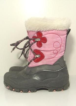 Дитячі зимові чобітки чоботи дутики сноубутси р. 28-29